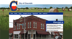 Desktop Screenshot of checotah.net
